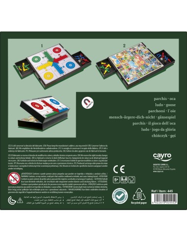 PARCHÍS-OCA MAGNÉTICO. CAYRO