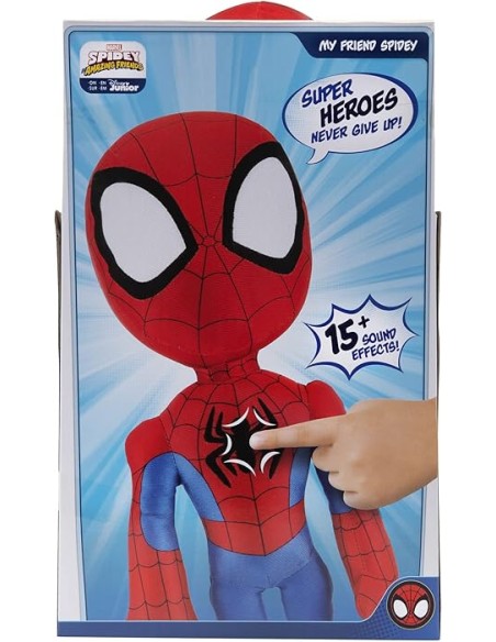 PELUCHE SPIDEY CON SONIDOS AMAZING FRIENDS. TOY PARTNER