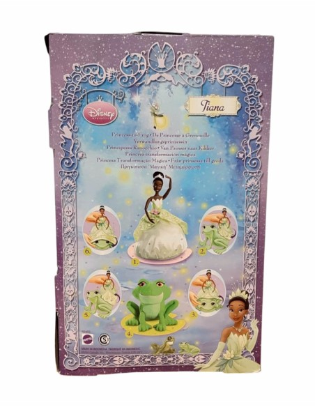 DISNEY PRINCESS TIANA TRANSFORMABLE. MATTEL