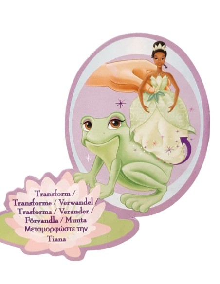 DISNEY PRINCESS TIANA TRANSFORMABLE. MATTEL