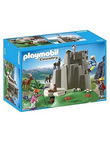 5423 PLAYMOBIL COUNTRY VIDA A LA MUNTANYA ESCALADORS AMB ANIMALS