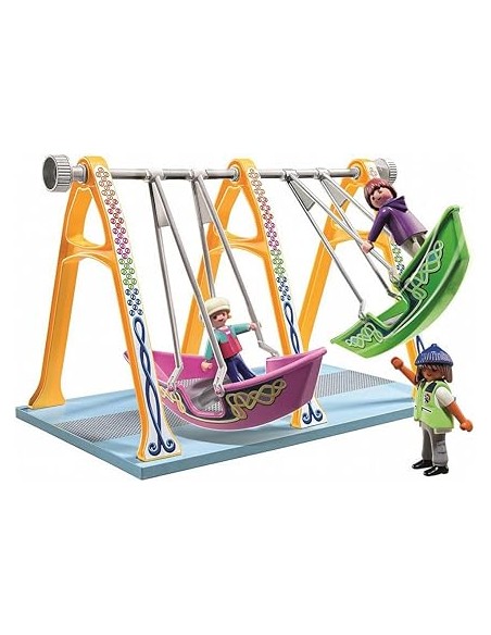 5553 PLAYMOBIL SUMMER FUN PARQUE DE ATRACCIONES COLUMPIO BARCOS
