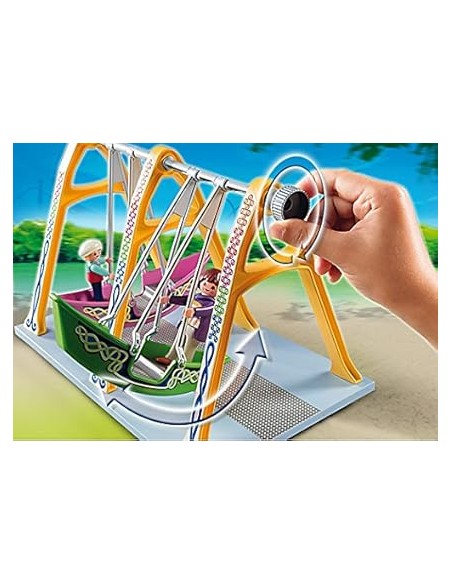 5553 PLAYMOBIL SUMMER FUN PARQUE DE ATRACCIONES COLUMPIO BARCOS