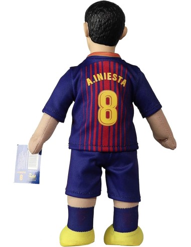 MUÑECO DEL FC BARCELONA A. INIESTA 25CM....