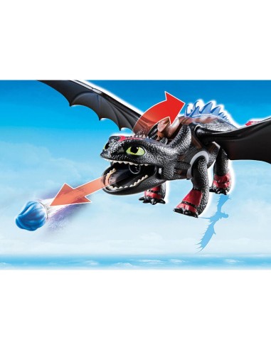 70727 PLAYMOBIL DRAGONS DRAGON RACING HIPO Y...