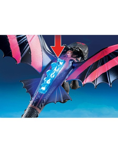 70727 PLAYMOBIL DRAGONS DRAGON RACING HIPO Y DESDENTAO.