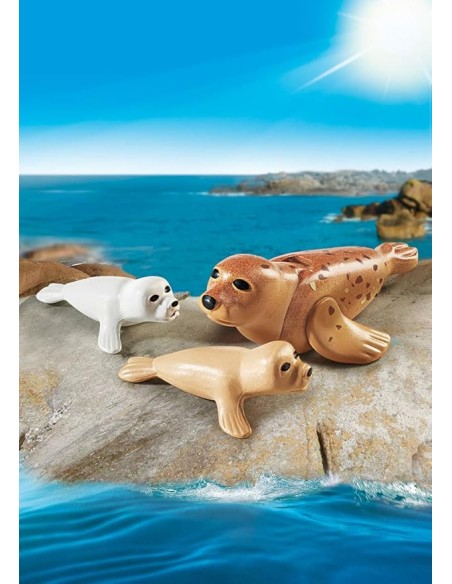 9069 PLAYMOBIL FOCA CON CRIAS