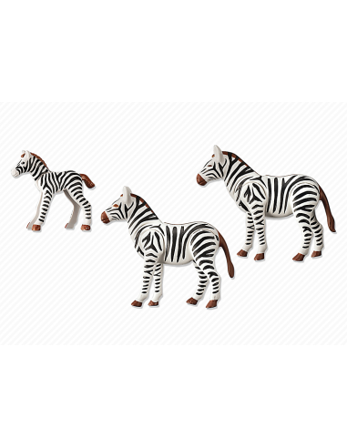 6641PLAYMOBIL ZEBRAS CON CRIA