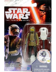 FIGURA STAR WARS THE FORCE AWAKENS RESISTANCE TROOPER....