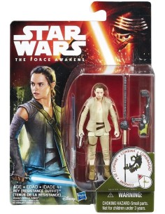 FIGURA STAR WARS THE FORCE AWAKENS REY. HASBRO