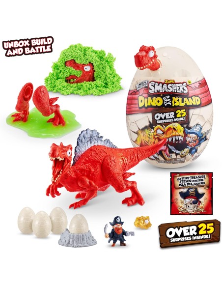 ZURU SMASHERS DINO ISLAND 25 SURPRISES. BIZAK