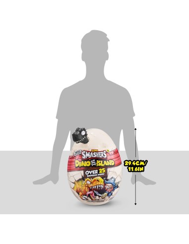 ZURU SMASHERS DINO ISLAND 25 SURPRISES. BIZAK