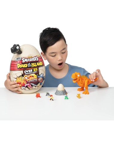 ZURU SMASHERS DINO ISLAND 25 SURPRISES. BIZAK