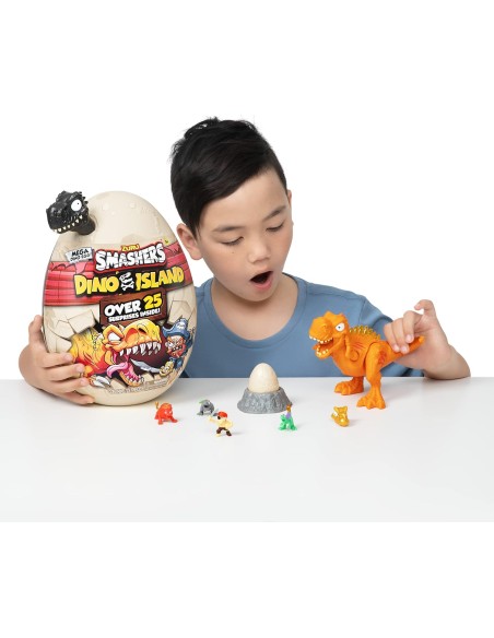 ZURU SMASHERS DINO ISLAND 25 SURPRISES. BIZAK