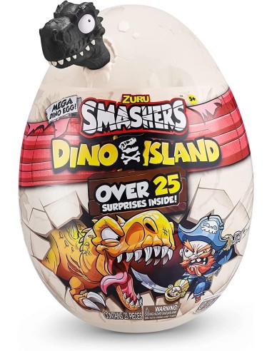 ZURU SMASHERS DINO ISLAND 25 SURPRISES. BIZAK