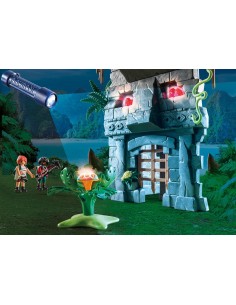 9429 Campamento base con T-Rex. PLAYMOBIL 2
