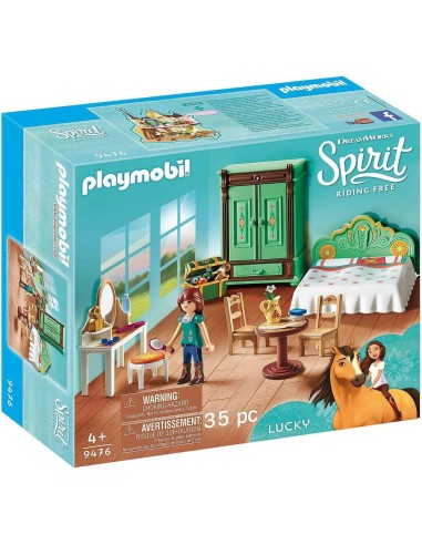 9476 PLAYMOBIL DREAMWOKS SPIRIT HABITACIÓN DE...