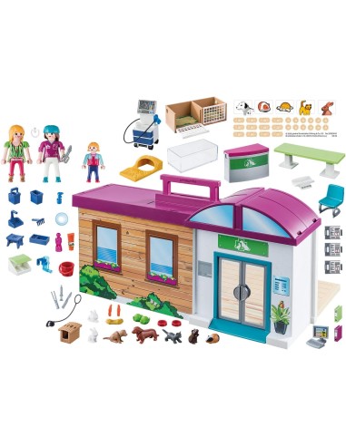70146 PLAYMOBIL CITY LIFE CLÍNICA VETERINARIA...