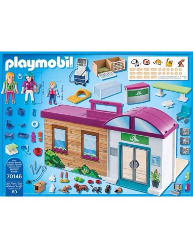 70146 PLAYMOBIL CITY LIFE CLÍNICA VETERINARIA...
