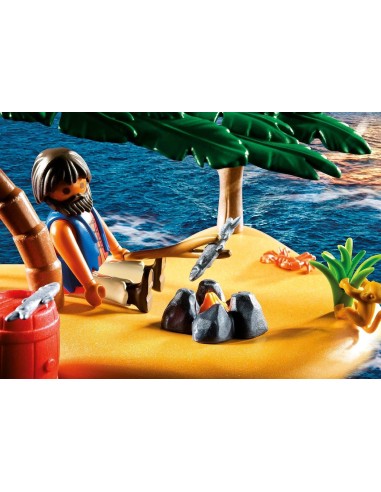 5138 PLAYMOBIL PIRATA NÀUFRAG A L'ILLA DESERTA