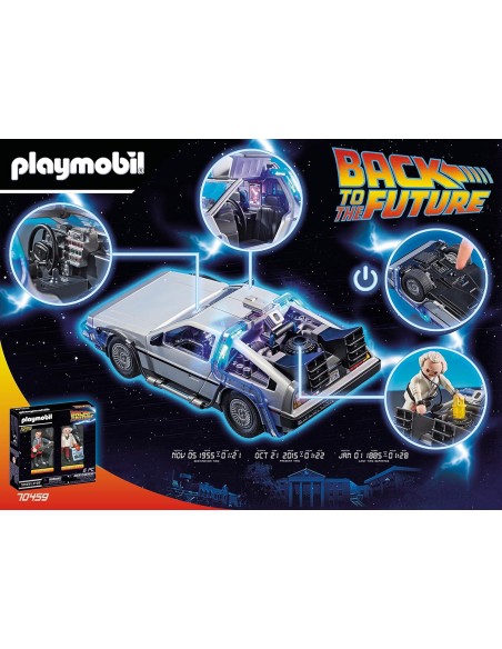 70317 PLAYMOBIL BACK TO THE FUTURE DELOREAN