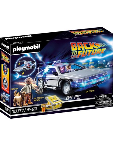 70317 PLAYMOBIL BACK TO THE FUTURE DELOREAN