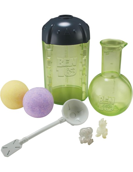 BEN 10 ALIEN FORCE NUEVO LABORATORIO ALIENÍGENA. BANDAI