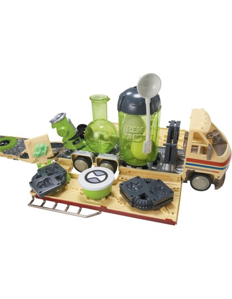 BEN 10 ALIEN FORCE NOU LABORATORI ALIENÍGENA. BANDAI