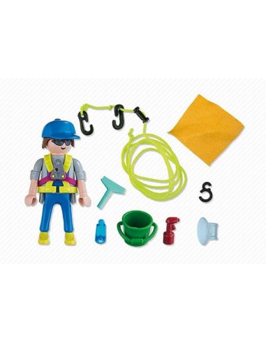 5379 PLAYMOBIL SPECIAL PLUS LIMPIADOR DE CRISTALES