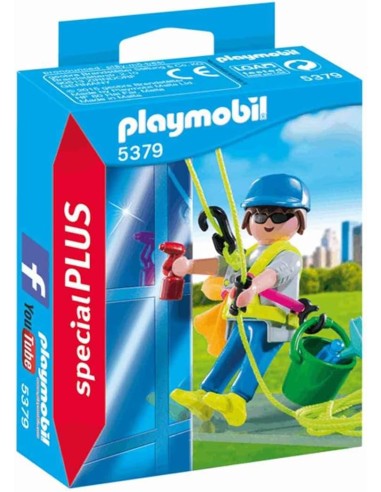 5379 PLAYMOBIL SPECIAL PLUS LIMPIADOR DE CRISTALES