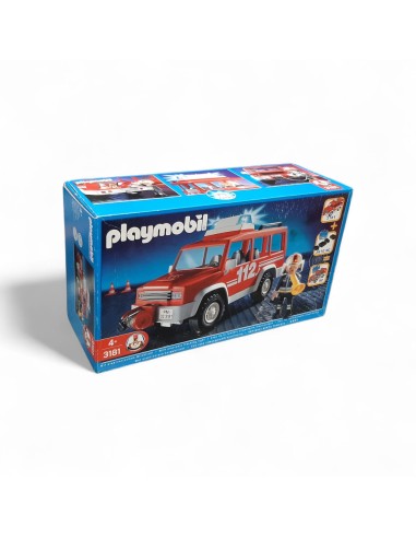 3181 PLAYMOBIL JEEP DE RESCAT DE BOMBERS