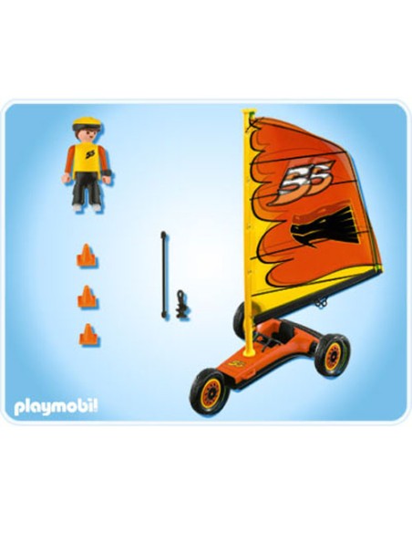 42156 PLAYMOBIL RACER VELA DE PLATJA