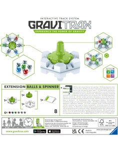 GRAVITRAX EXPANSIÓ BALLS & SPINNER. RAVENSBURGER 2