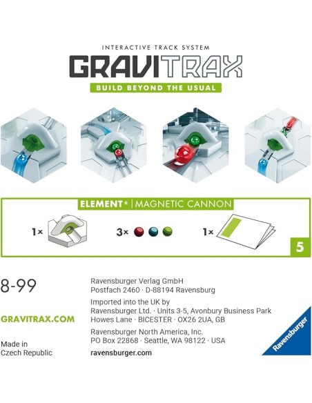 GRAVITRAX EXPANSION MAGNETIC CANNON. RAVENSBURGER