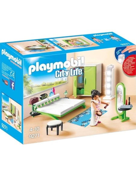 9271 PLAYMOBIL CITY LIFE DORMITORI AMB LLUM