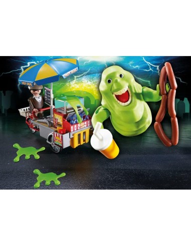 9222 PLAYMOBIL GHOSTBUSTERS SLIMER CON STAND DE...