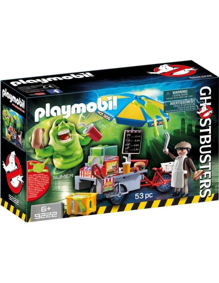 9222 PLAYMOBIL GHOSTBUSTERS SLIMER CON STAND DE HOT DOG