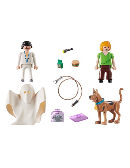 70287 PLAYMOBIL SCOOBY-DOO! SCOOBY-DOO Y SHAGGY CON FANTASMA.