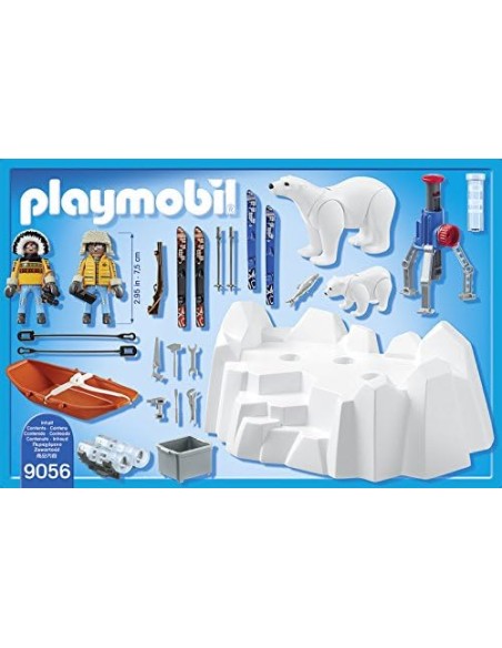 9056 PLAYMOBIL ACTION EXPLORADORES CON OSOS POLARES