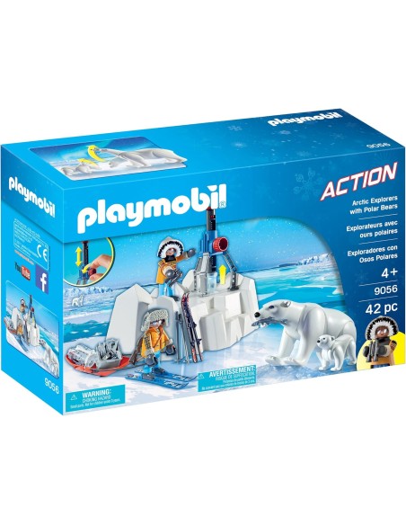 9056 PLAYMOBIL ACTION EXPLORADORES CON OSOS POLARES
