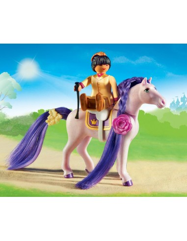 6855 PLAYMOBIL PRINCESS ESTABLO DE CABALLOS REAL