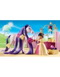 6855 PLAYMOBIL PRINCESS ESTABLO DE CABALLOS REAL 2