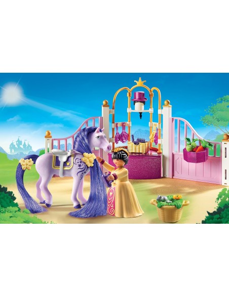 6855 PLAYMOBIL PRINCESS ESTABLO DE CABALLOS REAL