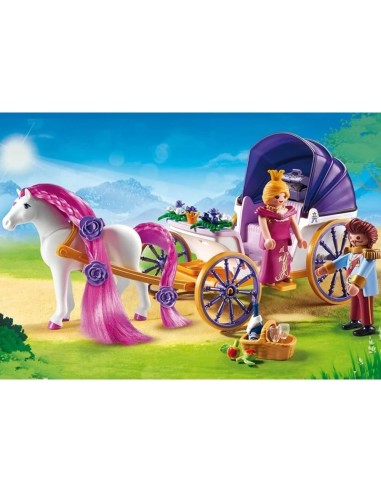 6856 PLAYMOBIL PRINCESS PAREJA REAL CON CARRUAJE