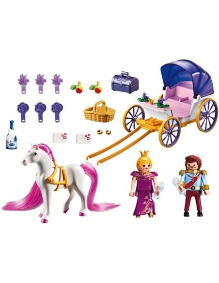 6856 PLAYMOBIL PRINCESS PARELLA REIAL AMB CARRUATGE