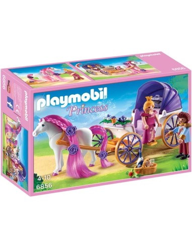 6856 PLAYMOBIL PRINCESS PAREJA REAL CON CARRUAJE