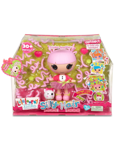 MUÑECA LALALOOPSY TRINKET SPARKLES SILLY HAIR. MGA