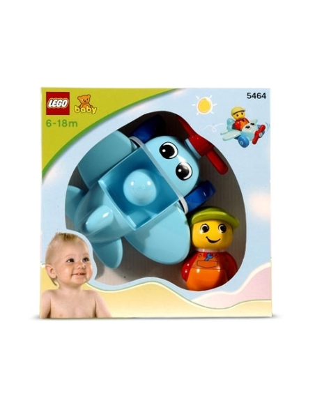 5464 LEGO BABY JUGAR EN EL AVIÓN