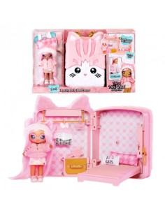 NA! NA! NA! SURPRISE MOCHILA Y HABITACIÓN GATITO ROSA. MGA 2