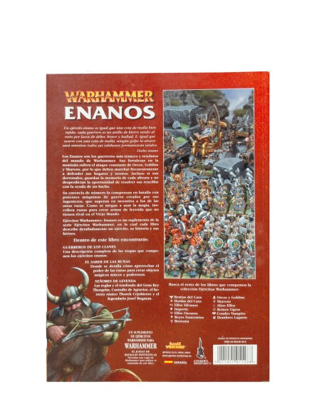 WARHAMMER ENANOS. GAMES WORKSHOP